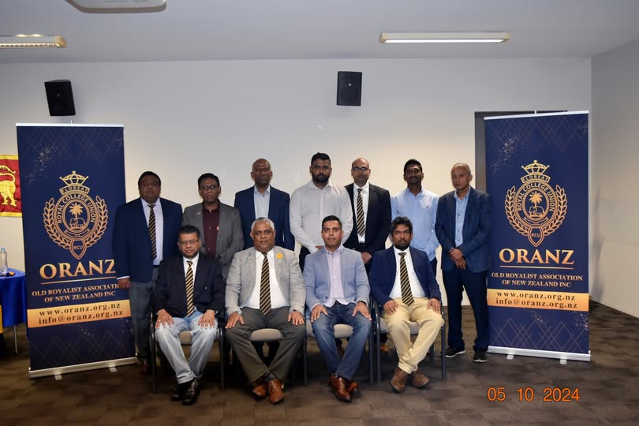 Inauguration of the Old Royalist Association of New Zealand